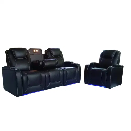 Custom Luxury Home Theater Sofa with Multimedia Function Recliner for Living Room